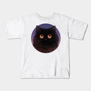 Eclipse Kitty Kids T-Shirt